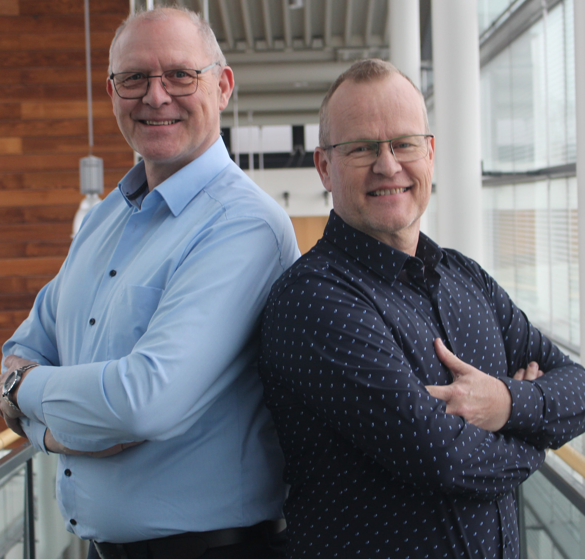 Dr. Heinrich Kleine Klausing (left) and Dr. Ronald Scholten (right)